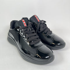 Prada Black Patent Leather America Cups