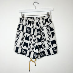 Rhude Black Grasse Swim Shorts Size S