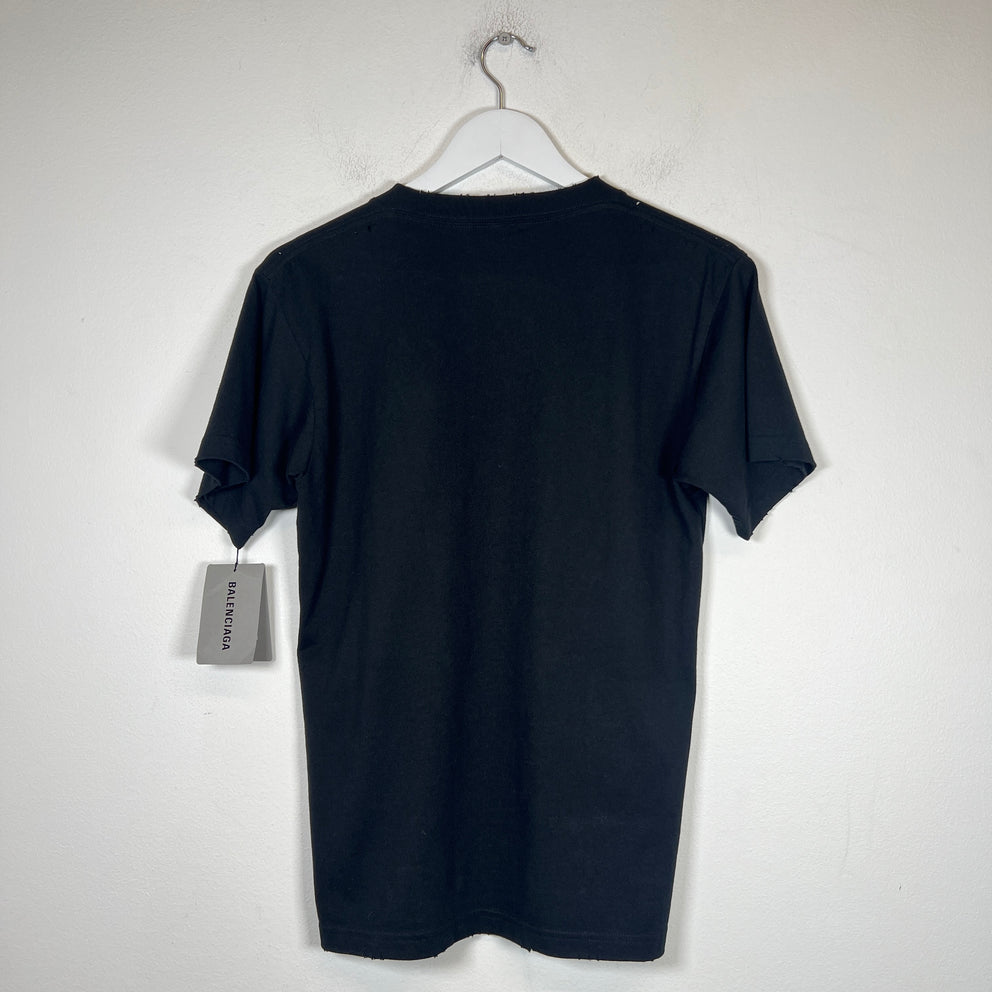 Balenciaga Black 'Free' T-Shirt Size XS