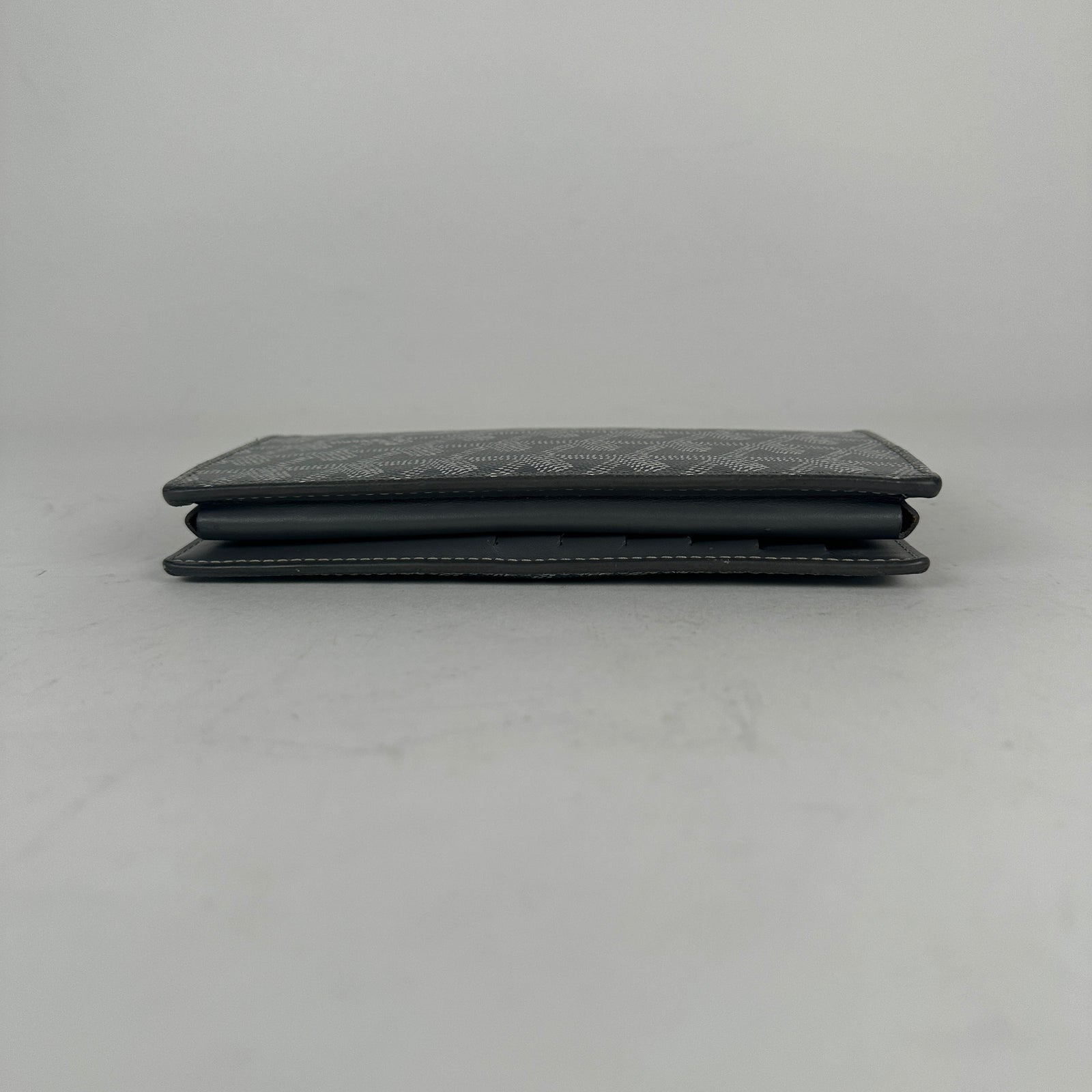 Goyard Saint Lambert Grey Goyardine Wallet