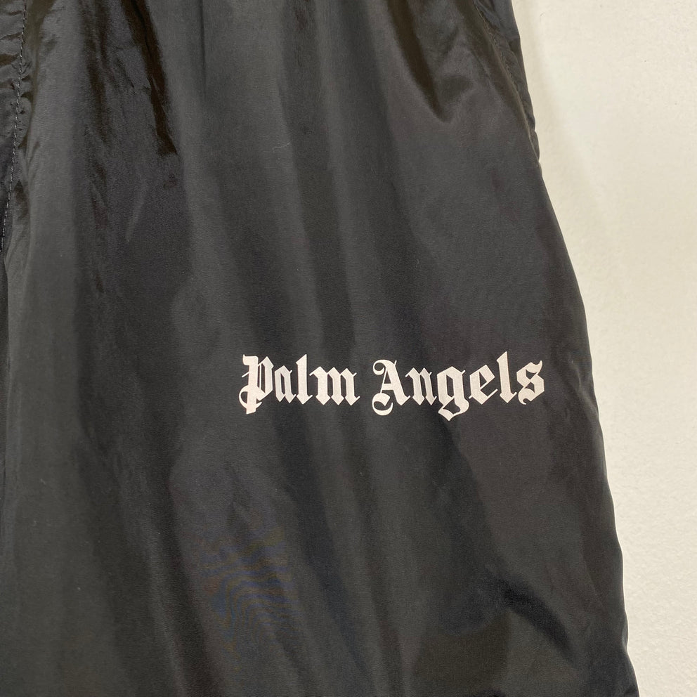 Palm Angels Black Nylon Cargo Track Pants Size S