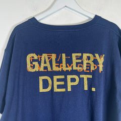 Gallery Dept Navy Tokyo T-Shirt Size L