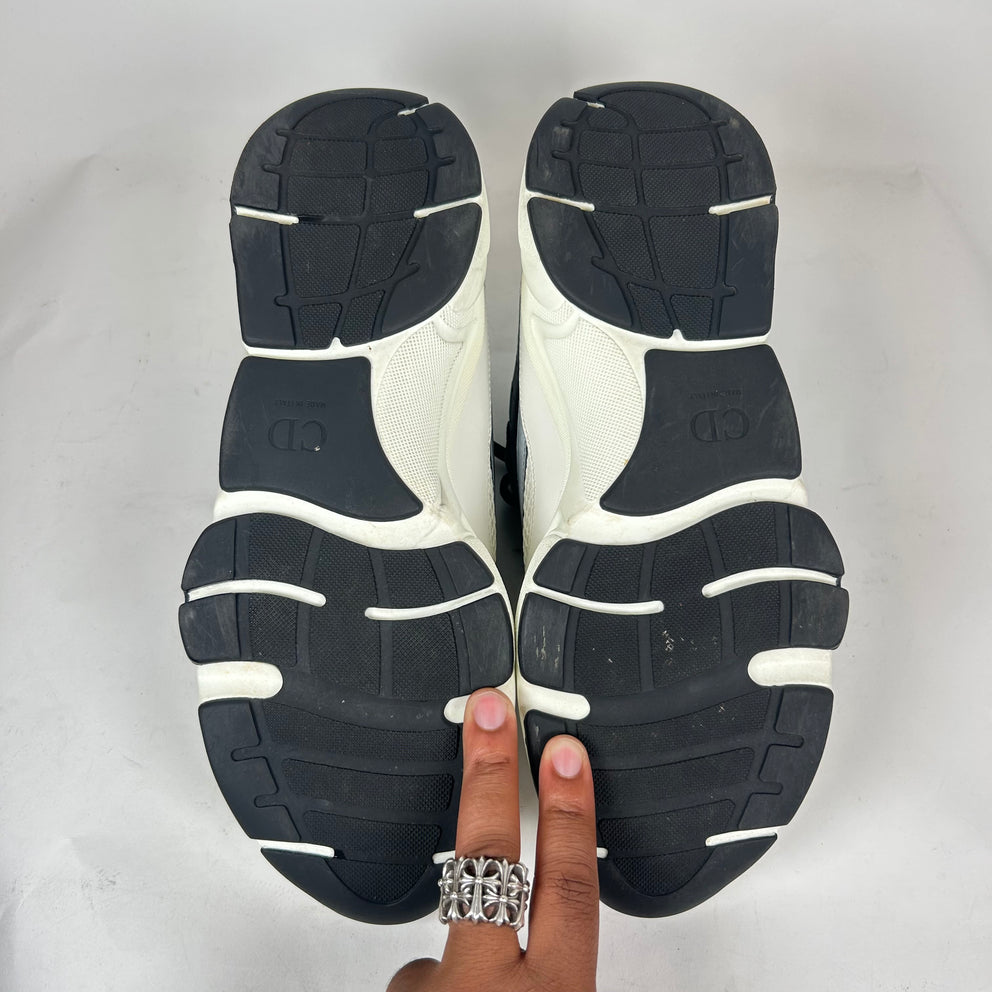 Dior B22 White/Green Sneaker Size 45