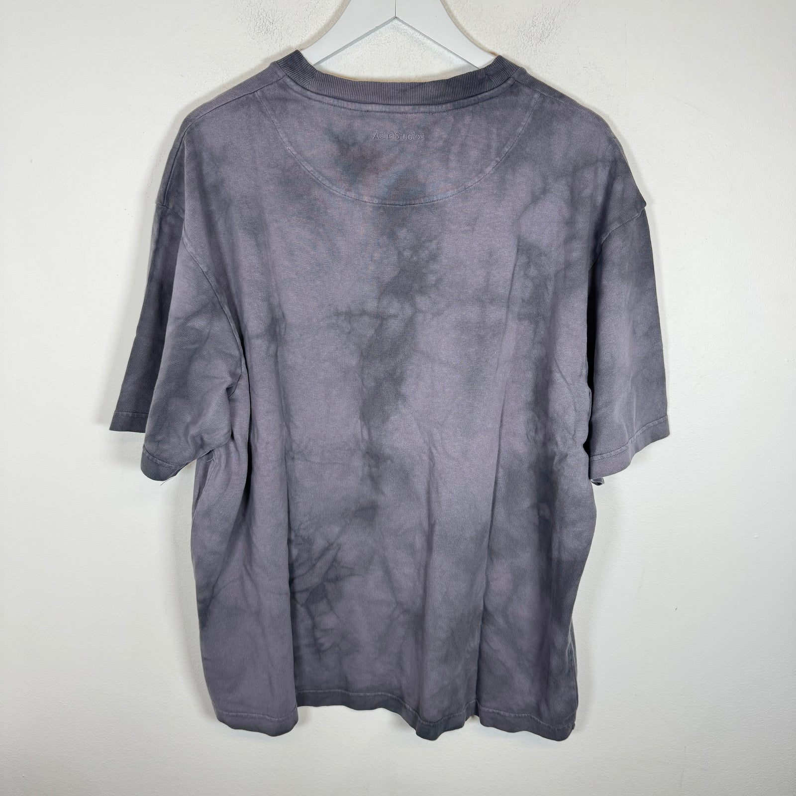 Acne Studios Dusty Purple Tye-Dye T-Shirt Size XXL
