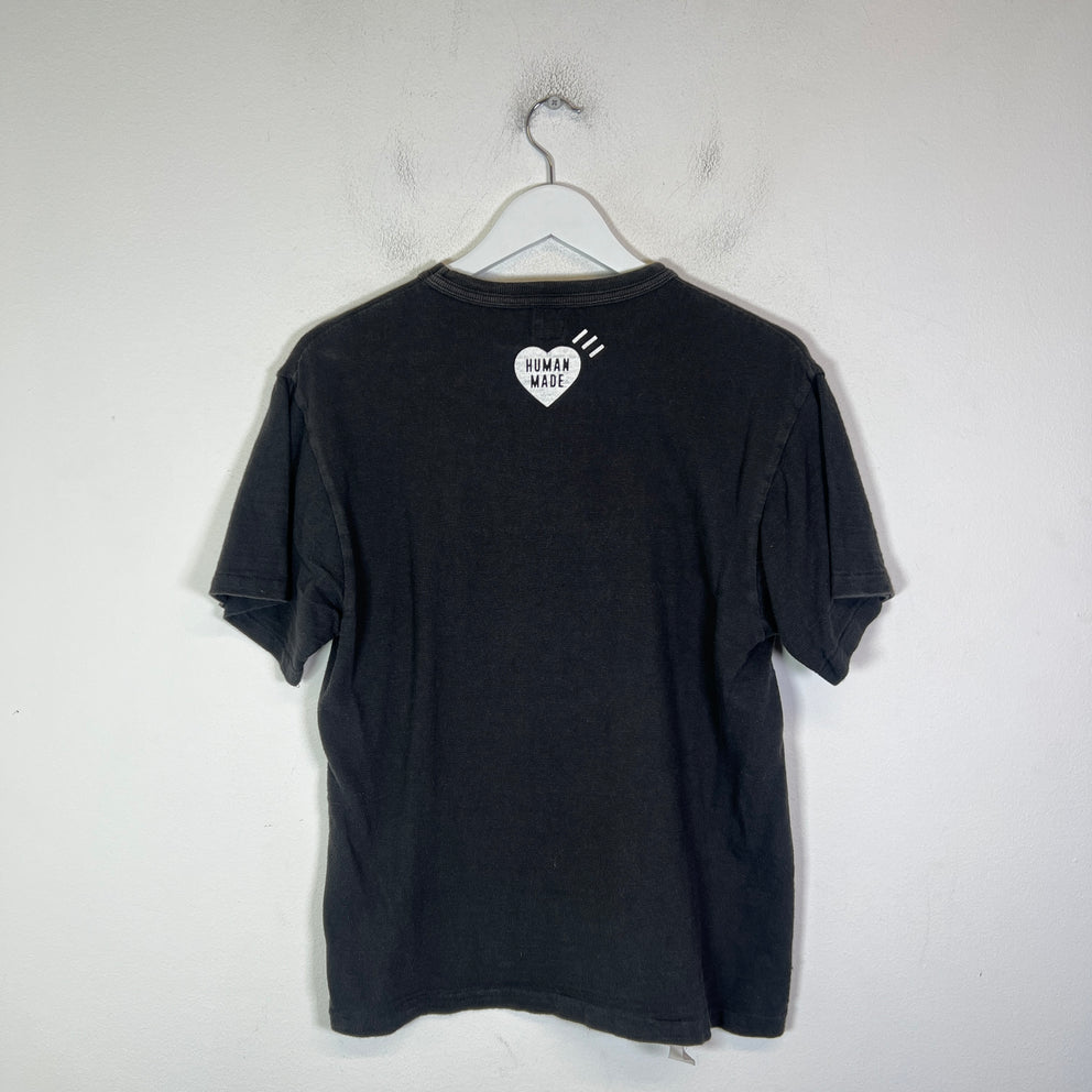 Human Made Black 'Gears For Futuristic Teenagers' Graphic T-Shirt Size M