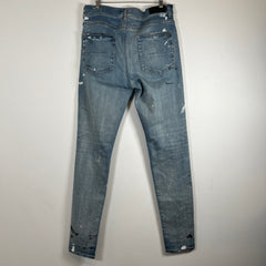 Amiri Paint Splatter Light Wash Size 36