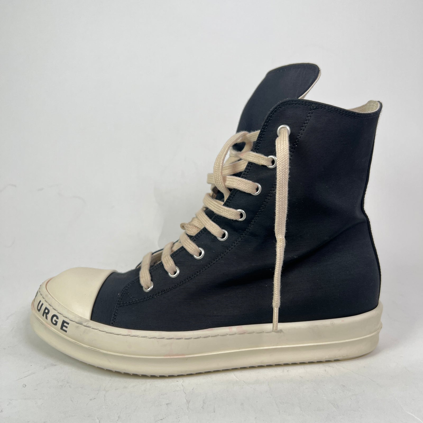 Rick Owens DRKSHDW 'Stop Your Breath' High-Top Ramones