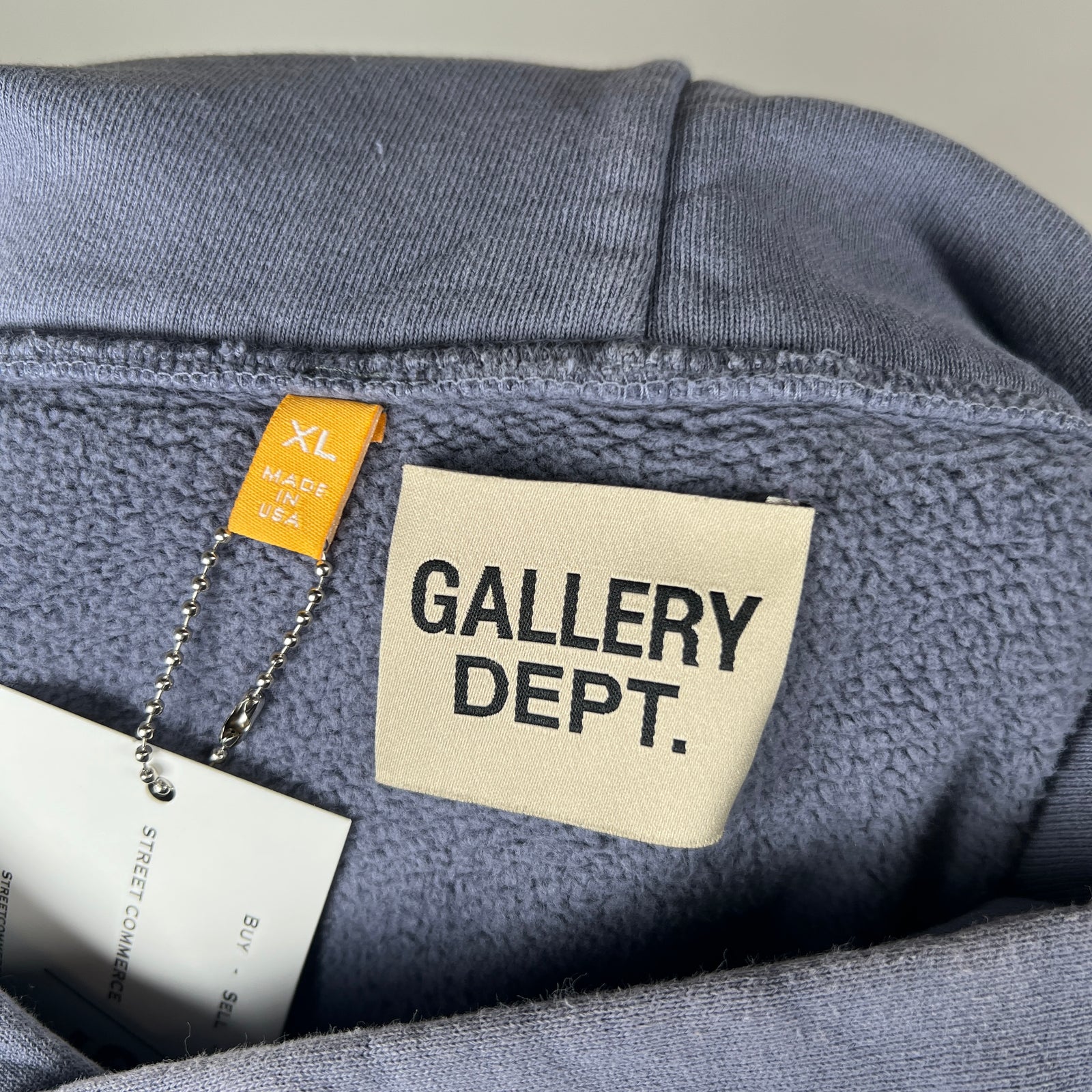 Gallery Dept Vintage Navy Property Of Hoodie Size XL