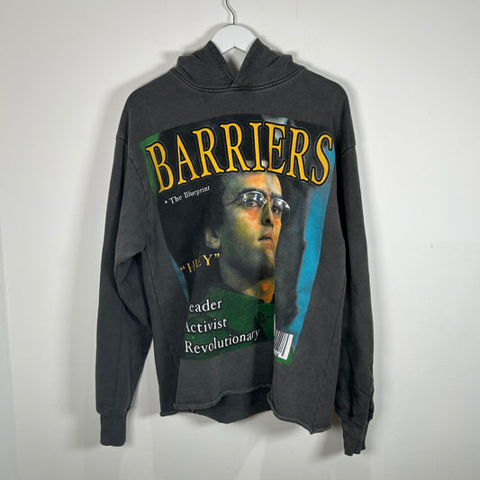 Barriers Grey 'Huey Newton' Size Large