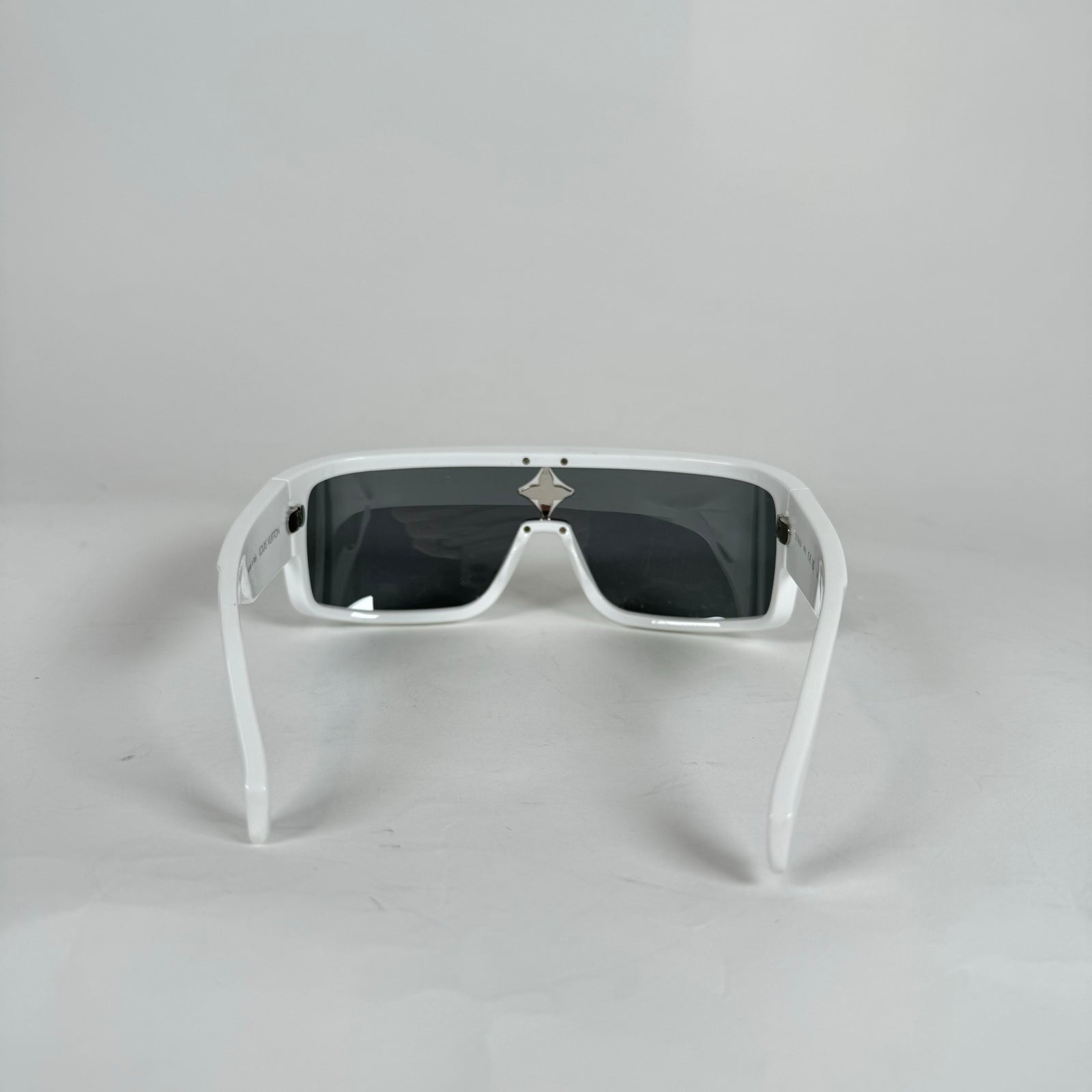 Louis Vuitton White Cyclone Sport Sunglasses