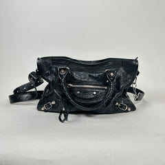 Balenciaga Black Le City Leather Bag