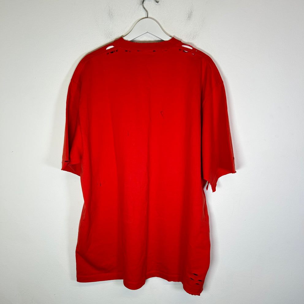 Balenciaga 'Hello My Name Is Demna' Distressed T-Shirt