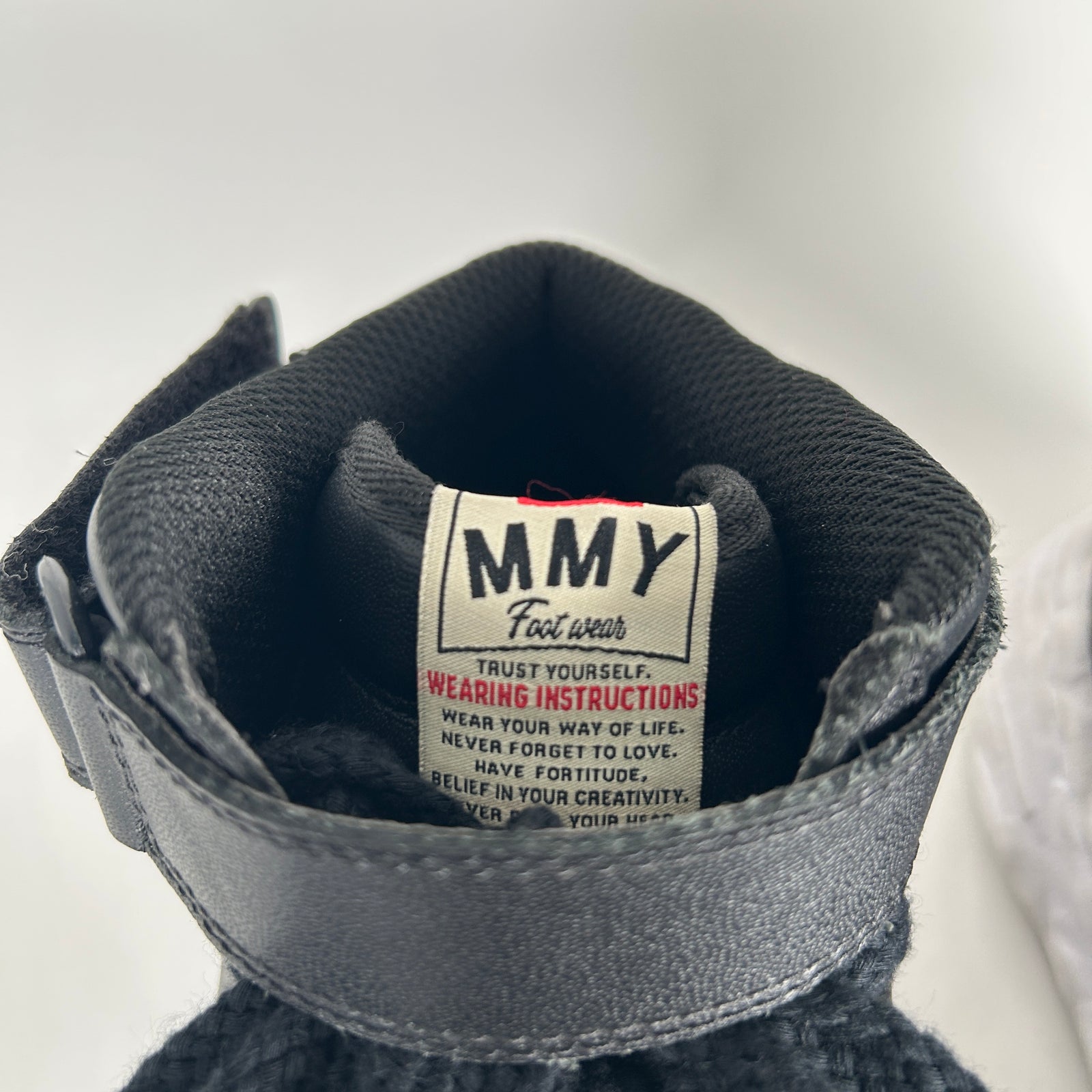 Maison Mihara Yasuhiro Wayne High Top Sneakers Size 43