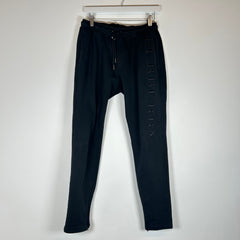 Burberry Black Logo Sweatpants Size M