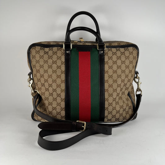 Gucci GG Supreme Canvas Boston Bag