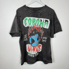 Gallery Dept Vintage Black Coronavirus Tee Size S