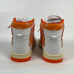 Amiri Orange Bone HighTop Sz 12