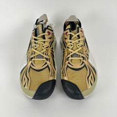 Lanvin Flash Low Top Top Gold Sneakers Size 44