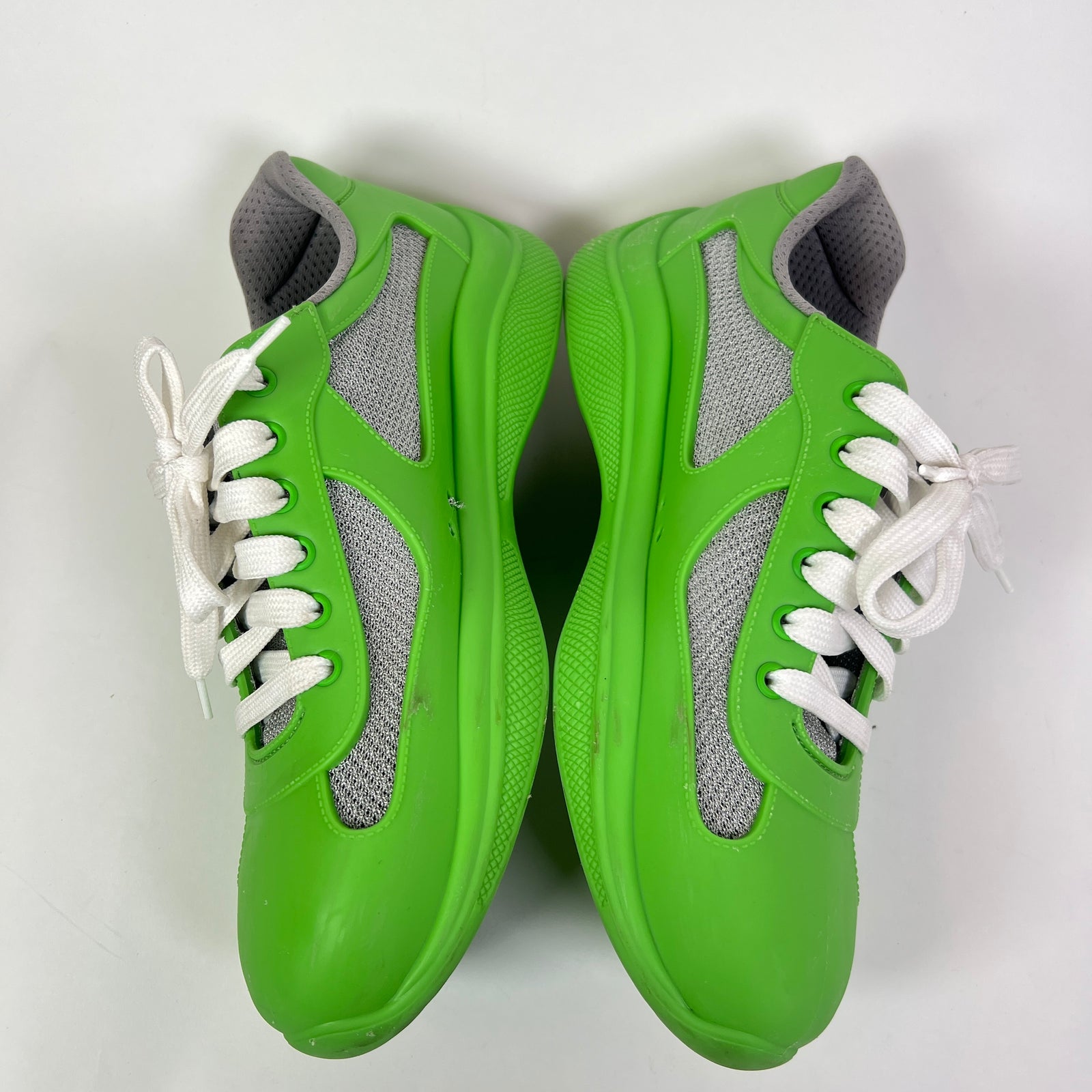 Prada Lime Green Rubber America Cups