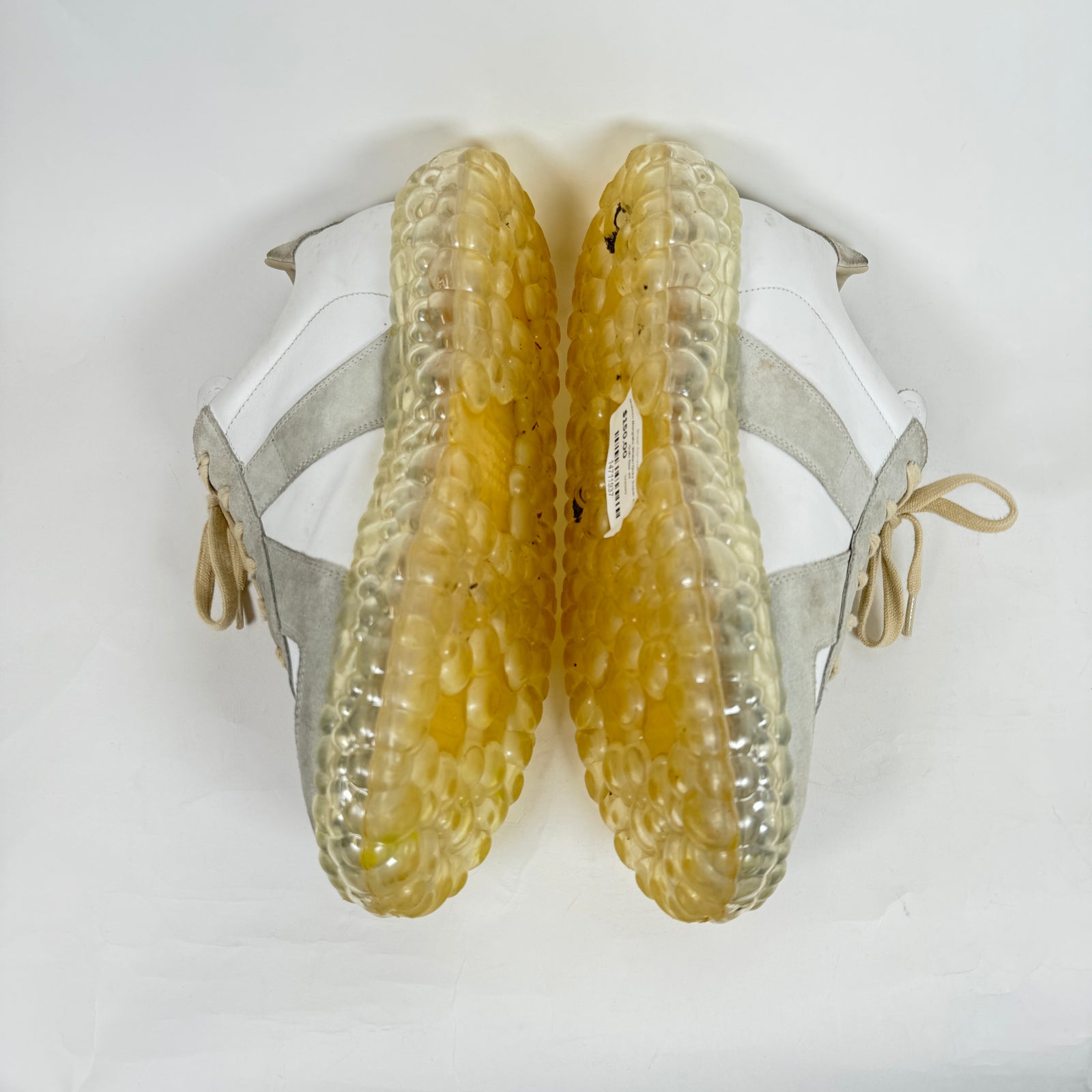 Maison Margiela White/Grey Super Bounce Gats Size 43