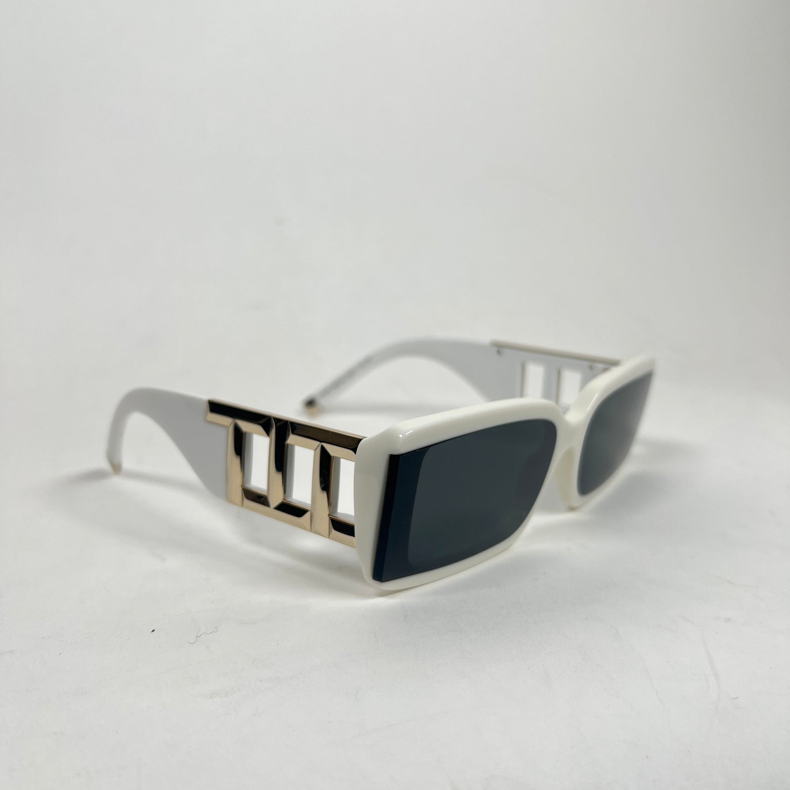 Tiffany & Co White TF4197 Rectangle Sunglasses
