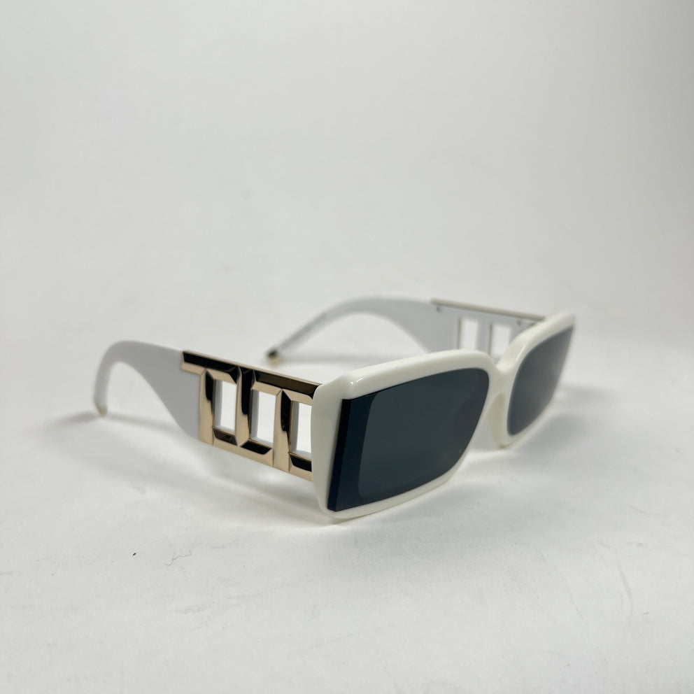 Tiffany & Co White TF4197 Rectangle Sunglasses