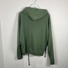 ERL Green Zip-Up Hoodie Size XL