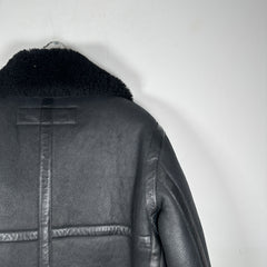 Acne Sherling Flight Jacket Size 48