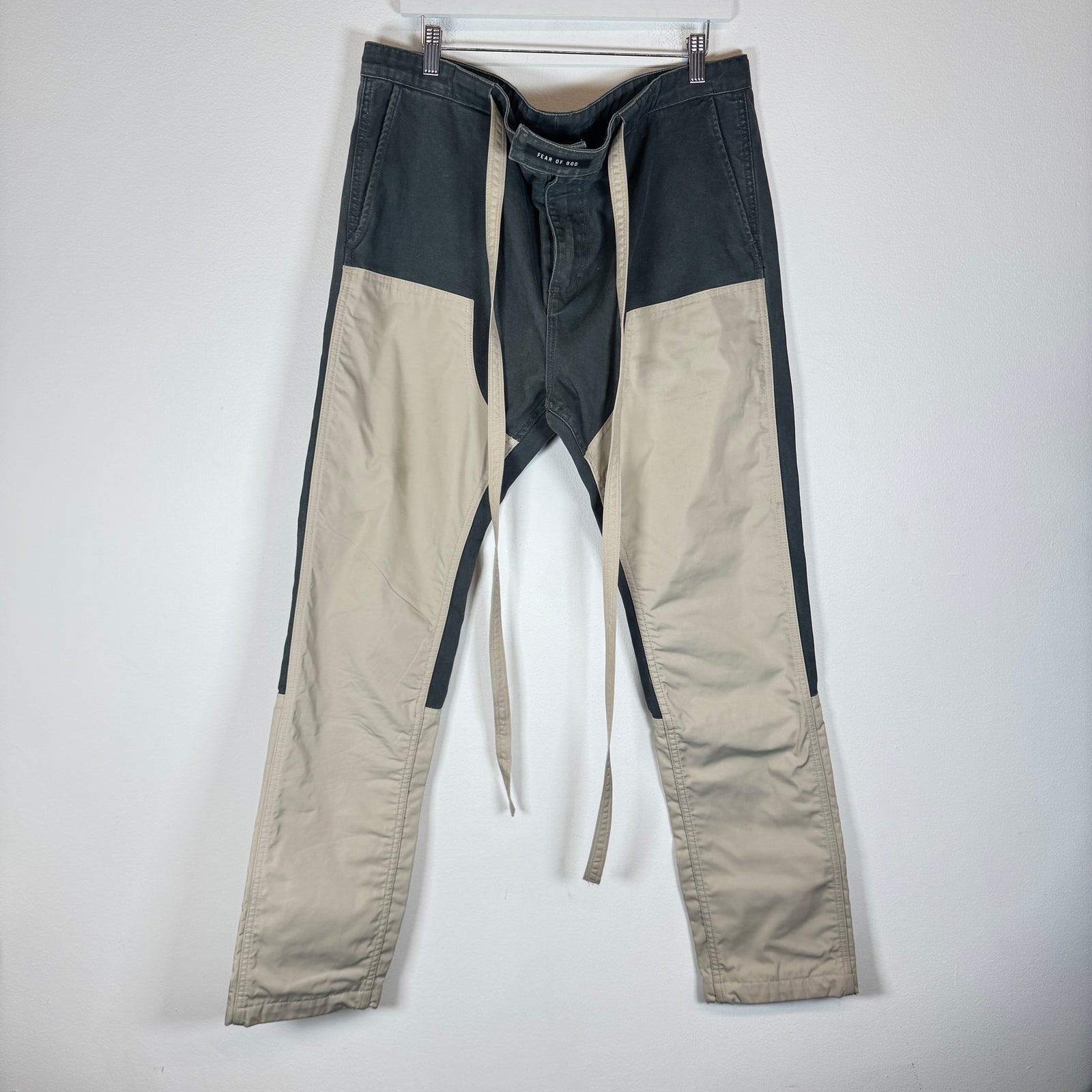 Fear of God Grey Double Knee Carpenter Work Pants Size XL