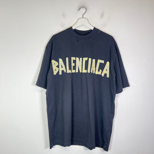 Balenciaga Tape Type Logo T-Shirt