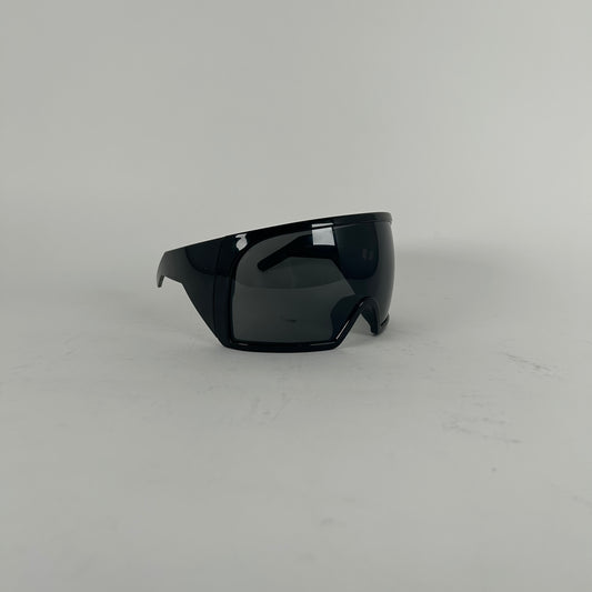 Rick Owens Black 'Kriester' Sunglasses