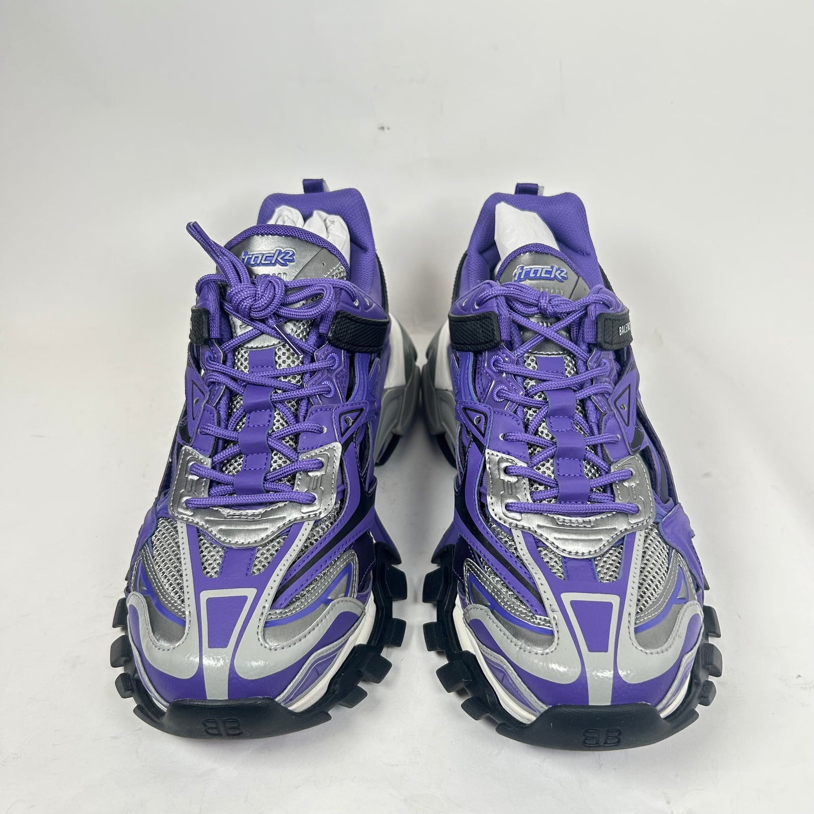 Balenciaga Purple Track 2 Sneaker Size 44
