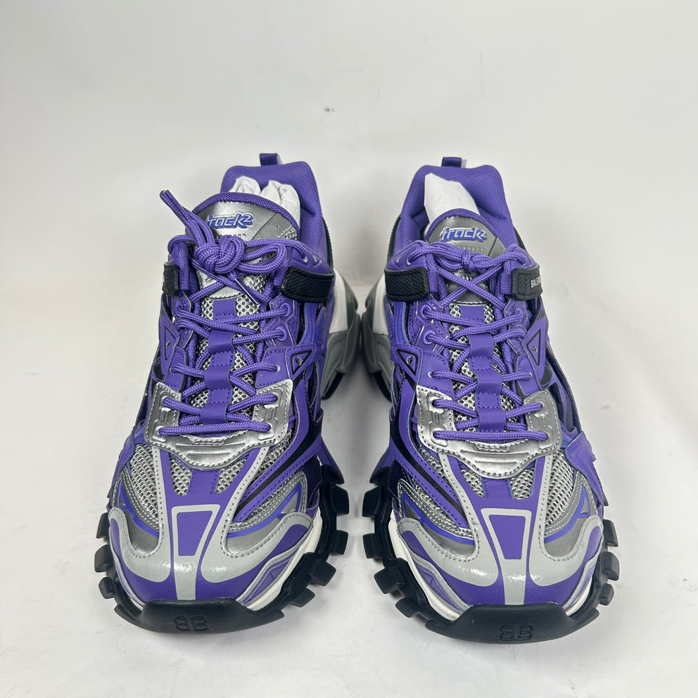 Balenciaga Purple Track 2 Sneaker Size 44