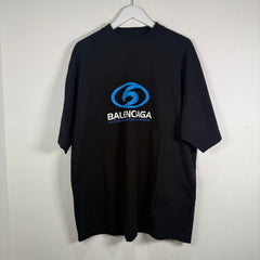 Balenciaga Surf Logo Graphic T-Shirt Size M