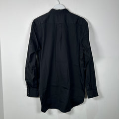 Comme Des Garcons Shirt Black Button Up Size L
