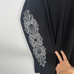 Chrome Hearts Las Vegas Horseshoe Floral Black Longsleeve Size XL