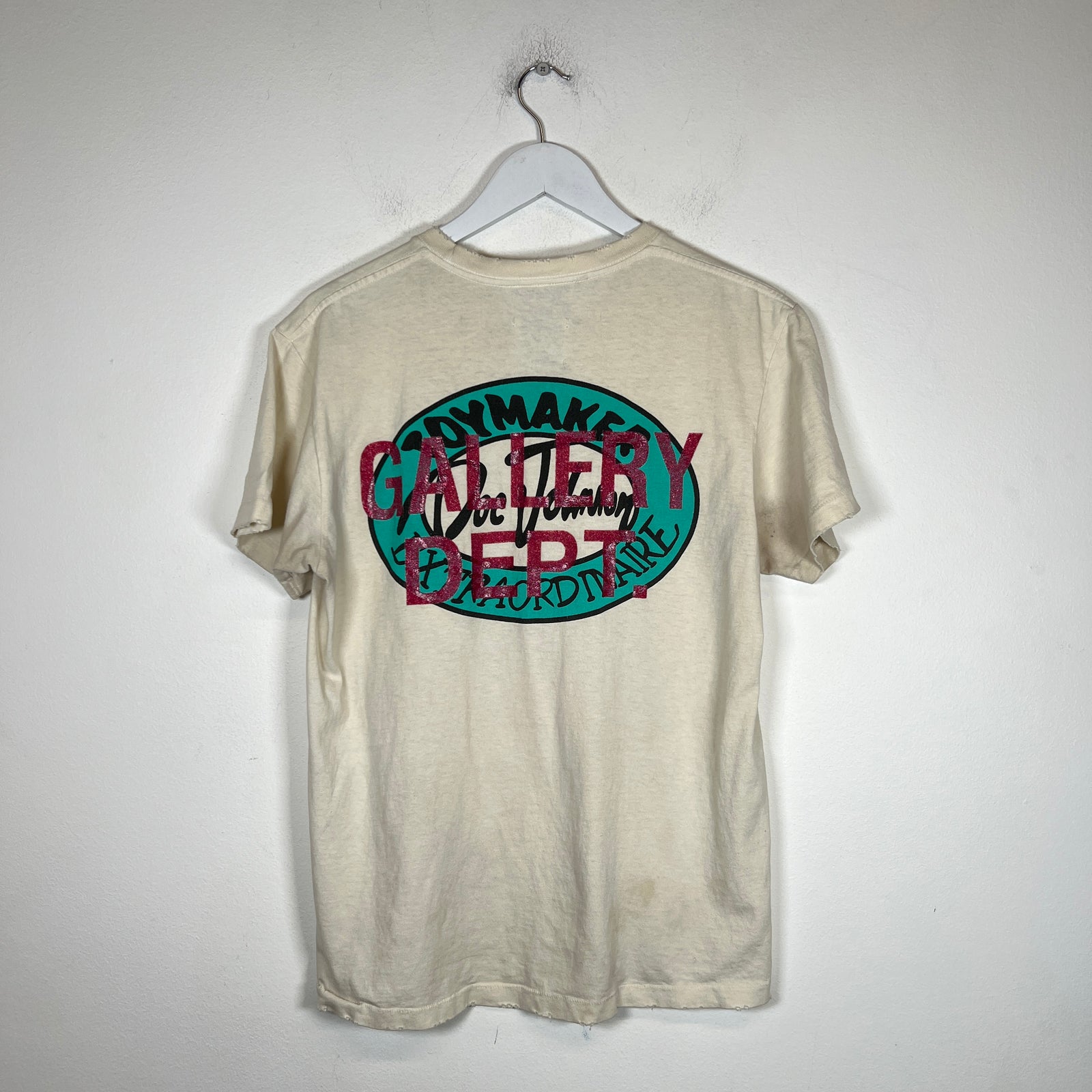 Gallery Dept x Doc Johnson Cream Dead Batteries Tee Size S