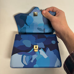 Kid Super Blue Kissing Bag