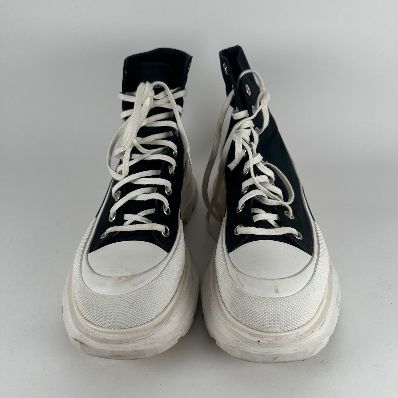 Alexander McQueen Black TreadSlick Size 12