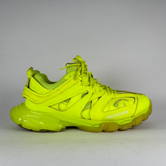 Balenciaga Tracks Neon Yellow Size 45