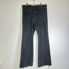Balenciaga FW22 Lost Tape Flare Denim Jeans