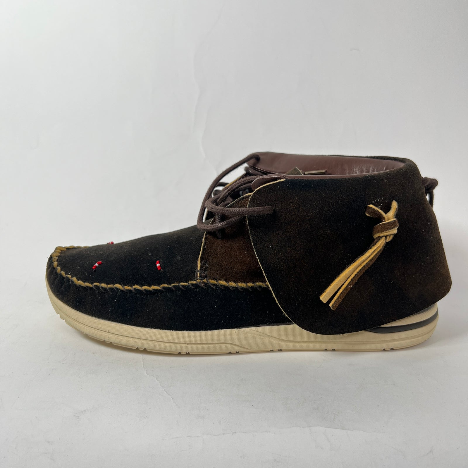 Visvim Dark Brown FBT Lhamo-Folk Boots Size 10