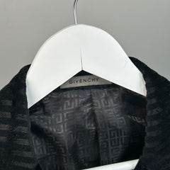 Givenchy Black Striped Blazer Jacket Size L