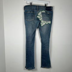 Undercover SS05 'But Beautiful' Graffiti Patch Denim Size 3