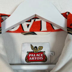Palace x Stella Artois All Over Logo Print Jean Jacket Size L