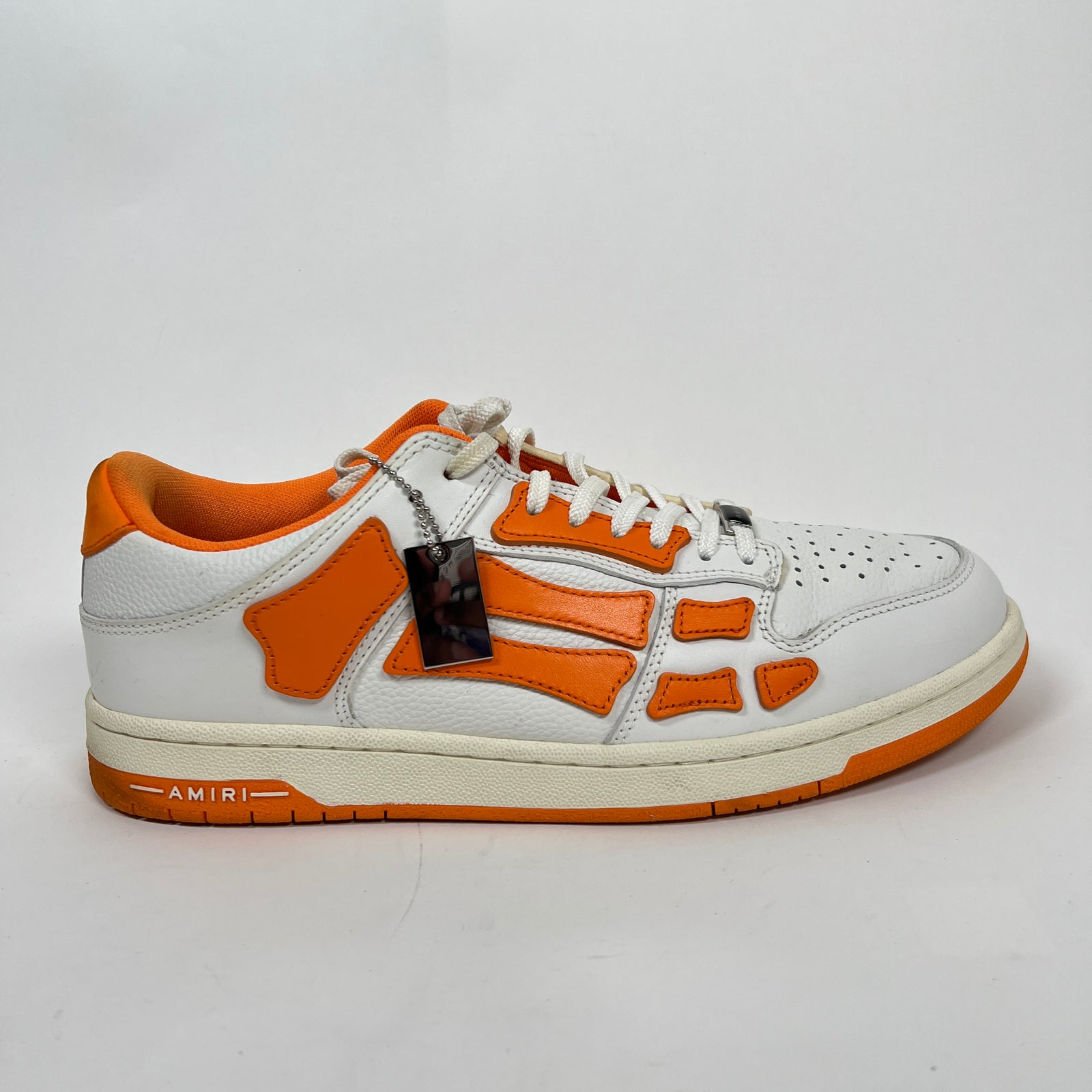 Amiri Orange Skel Low Top Sneaker Size 45