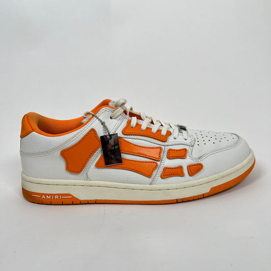Amiri Orange Skel Low Top Sneaker Size 45