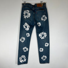 Denim Tears Lightwash Wreath Jeans Size 31