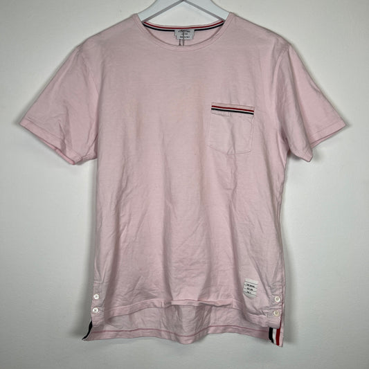 Thom Browne Pink T-Shirt Size L
