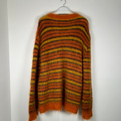 Marni Fuzzy Wuzzy Orange Cardigan Size 52